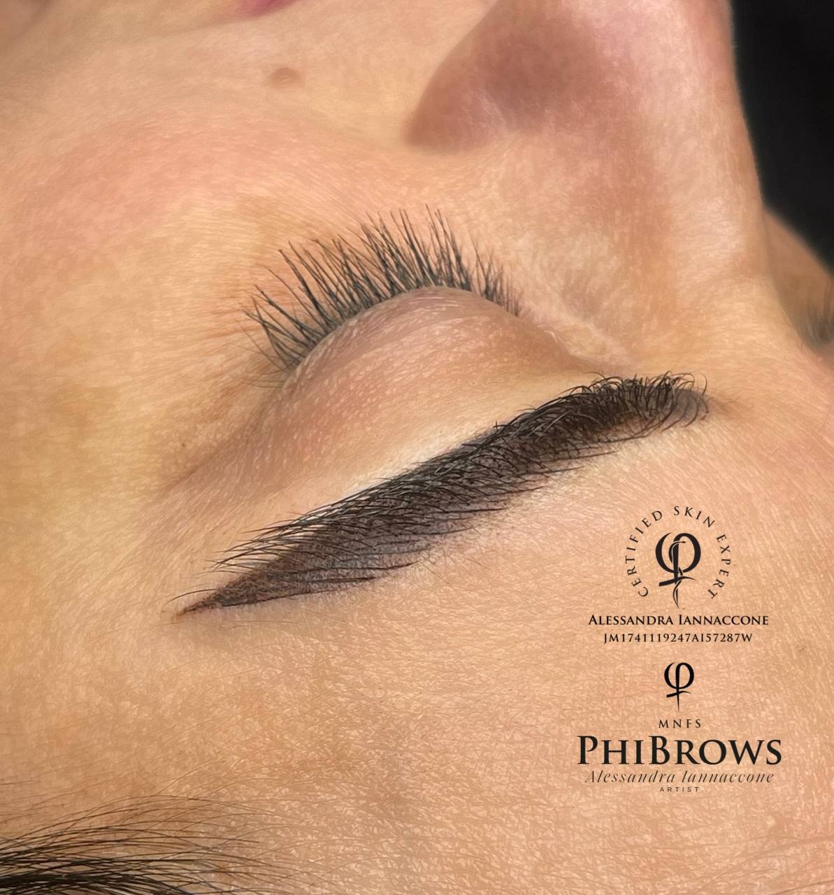 Trattamento Microblading PhiBrows Case Study 2 Alessandra Iannaccone